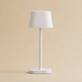 Ava Witte Oplaadbare Tafellamp | Stijlvolle, draadloze en dimbare verlichting
