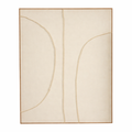 Wanddecoratie  Beige