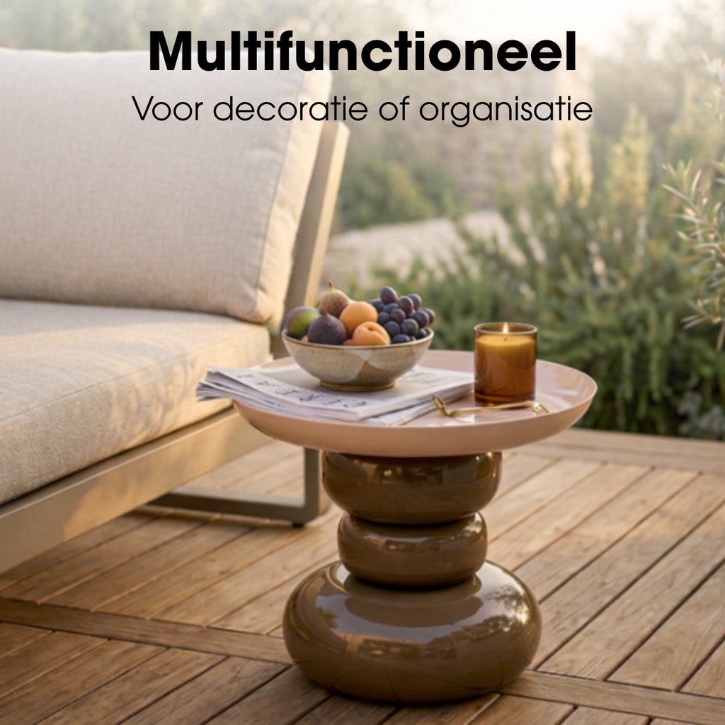 Bijzettafel Zita Bruin