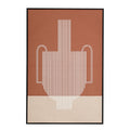 Wanddecoratie  Donkerbruin