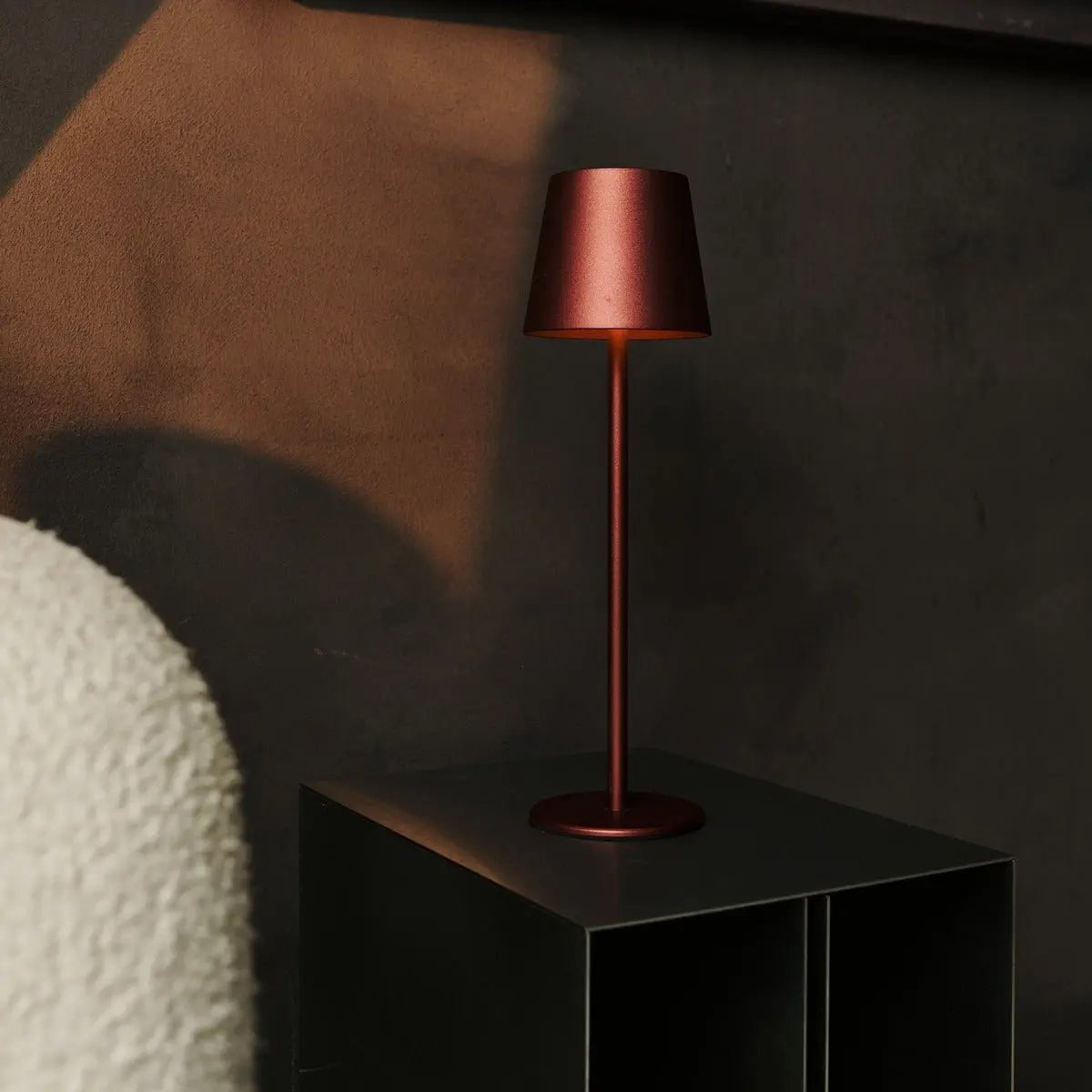 Jasper Brons Draadloze Lamp met Batterij | Dimbaar en 3 lichtniveaus