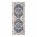 Havana Gangloper - Chenille Polyester, Blauw - 80x200 cm