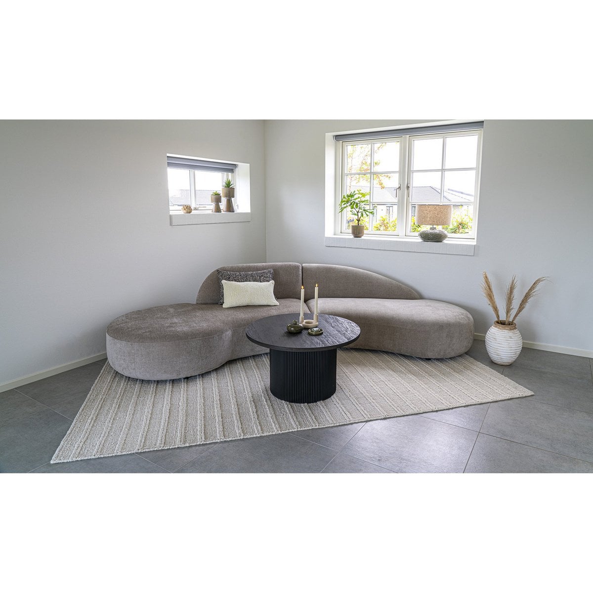 Dehli Rug - Vloerkleed, handgeweven, ivoor, 160x230 cm