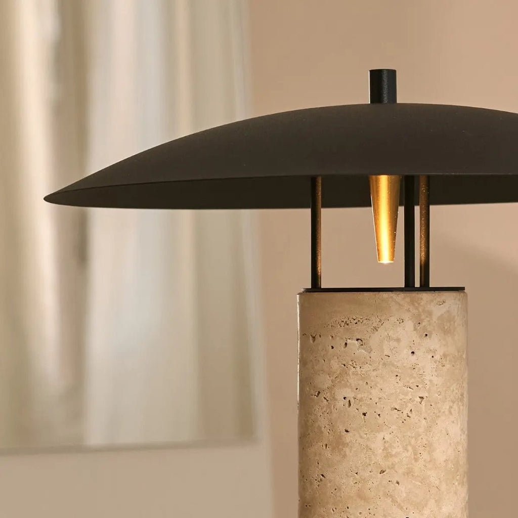 Nicolaas Travertijnlamp | Elegant en tijdloos ontwerp