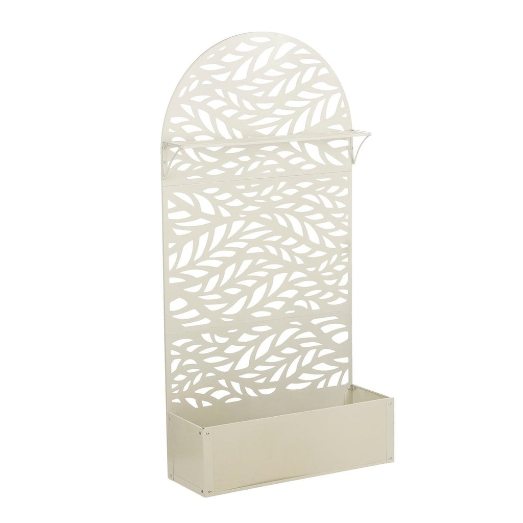 Plantenstandaard buiten Sapri Gebroken wit