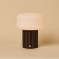 Robin Dark Brown Rechargeable Table Lamp | Stylish, Cordless & 3 Light Modes