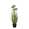 Kunstplant Siergras Paars