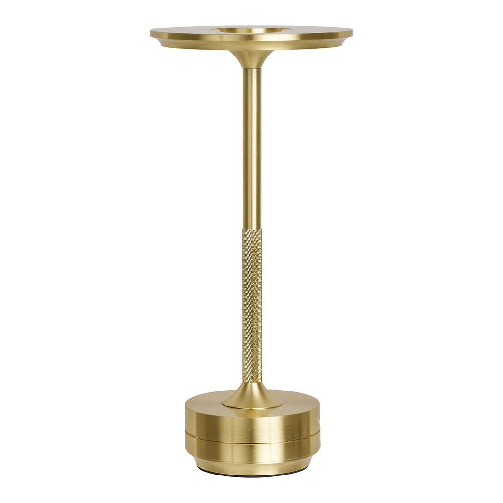 Lyneham LED-tafellamp - Messing, aluminium, 28,5 cm