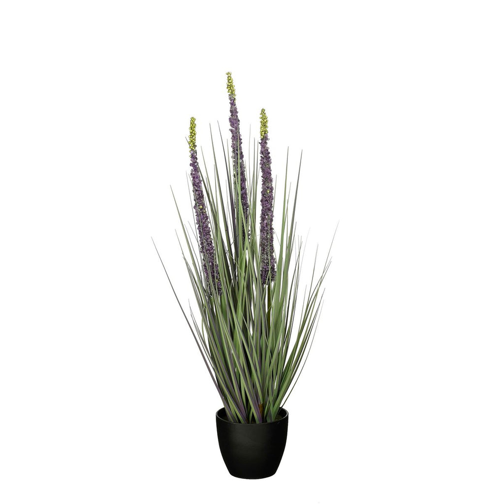 Kunstplant Siergras Paars