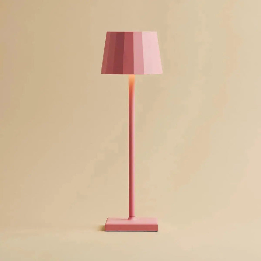 Wouter Flamingo Roze Oplaadbare Tafellamp | Draadloos opladen en batterijduur van 120 uur