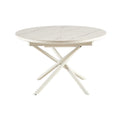 Eettafel Ø120 cm wit
