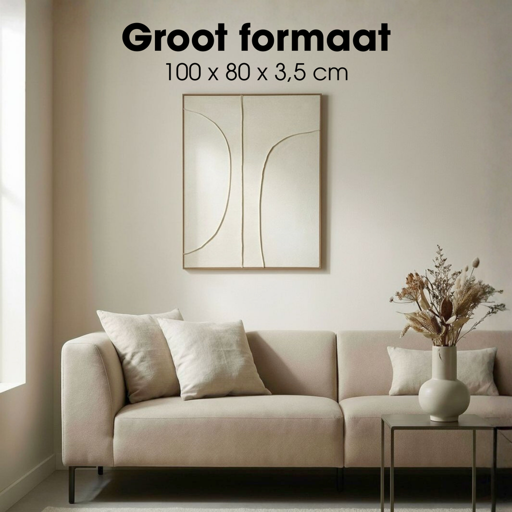 Wanddecoratie  Beige