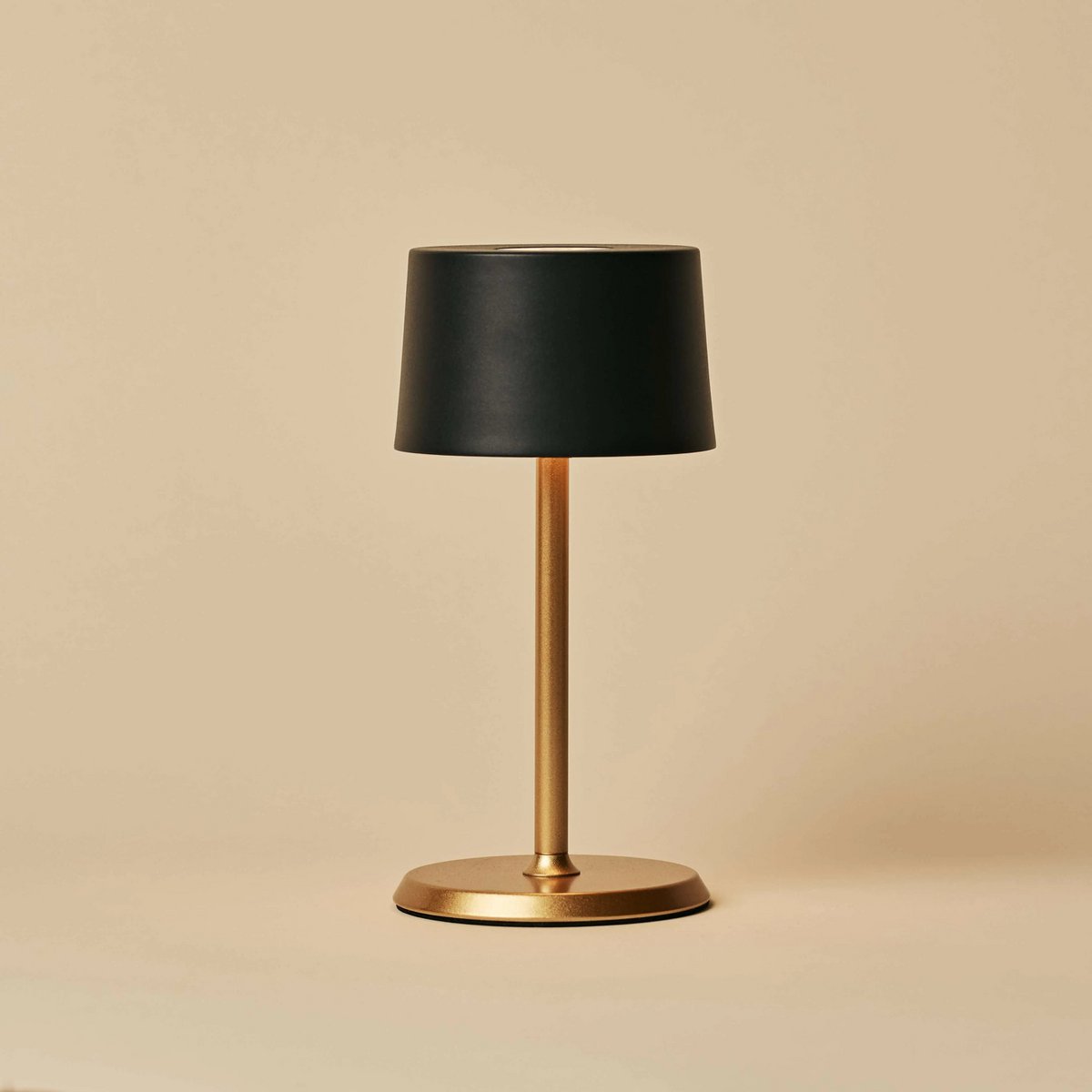 David Black & Gold oplaadbare tafellamp 2 op 1 met verstelbare hoogte - dimbaar en draadloos met 120 uur batterij
