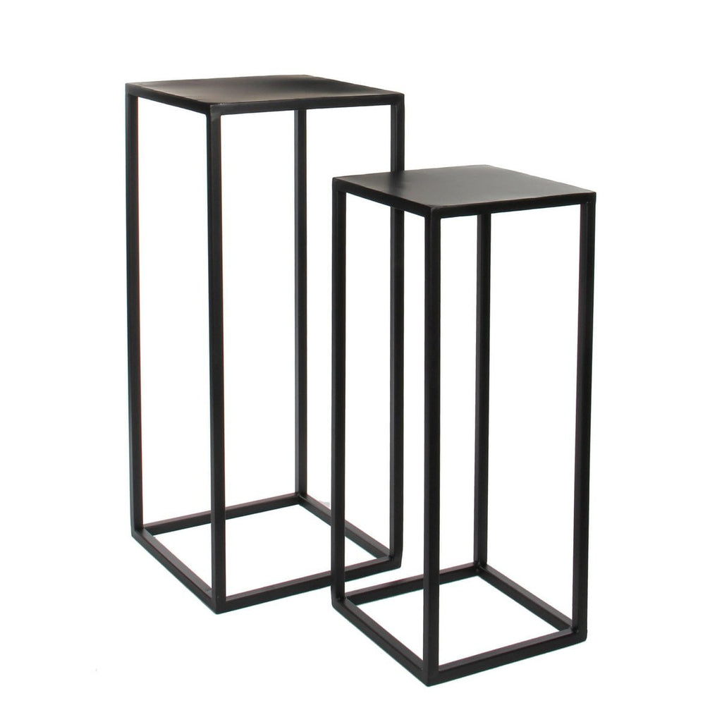 Bijzettafel set Goa Zwart