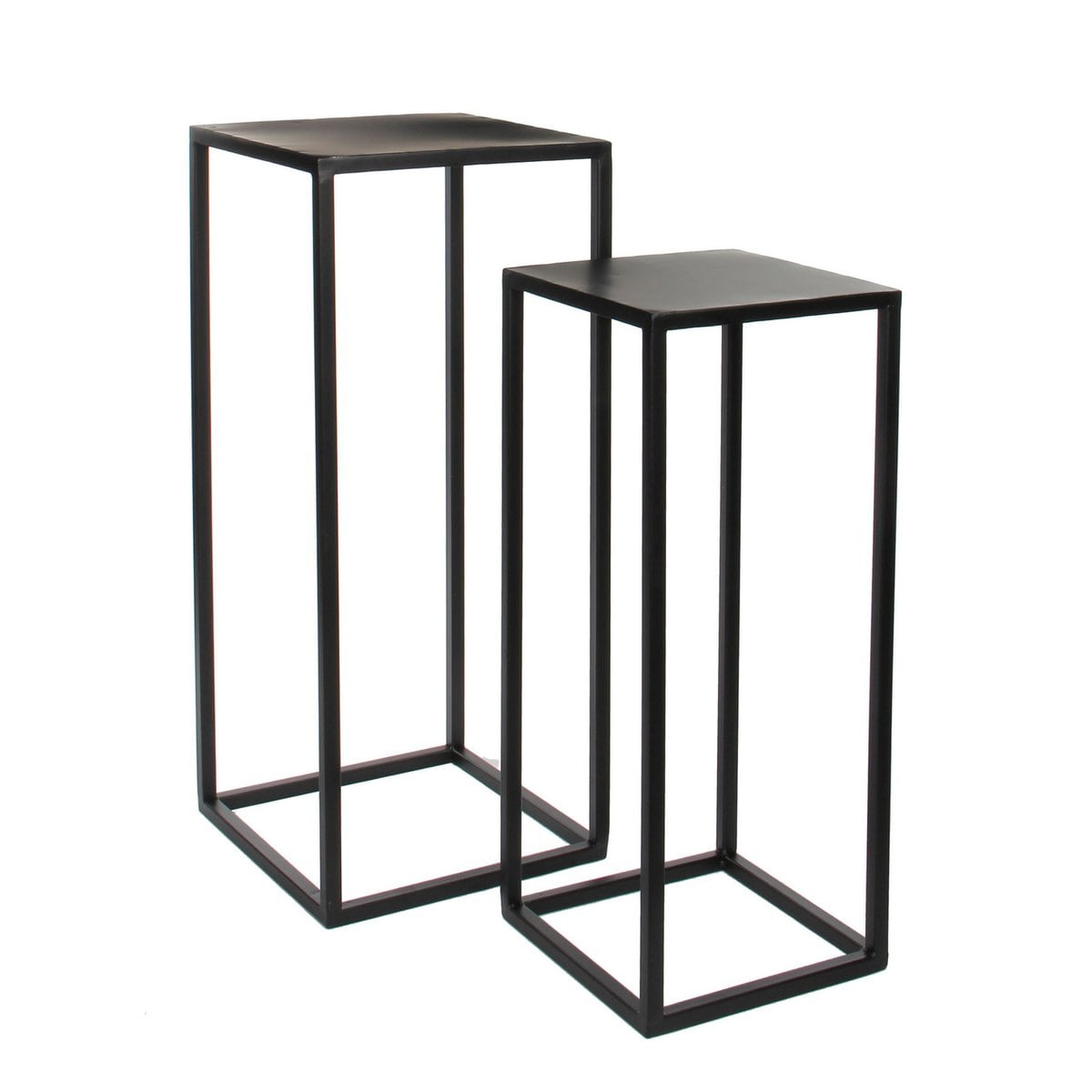 Bijzettafel set Goa Zwart