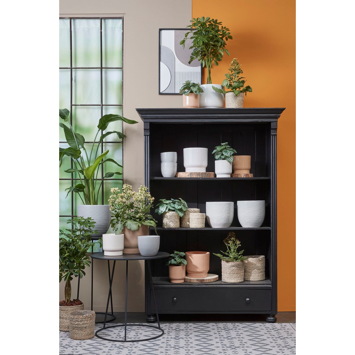 Plantenmand Atlantic Crème