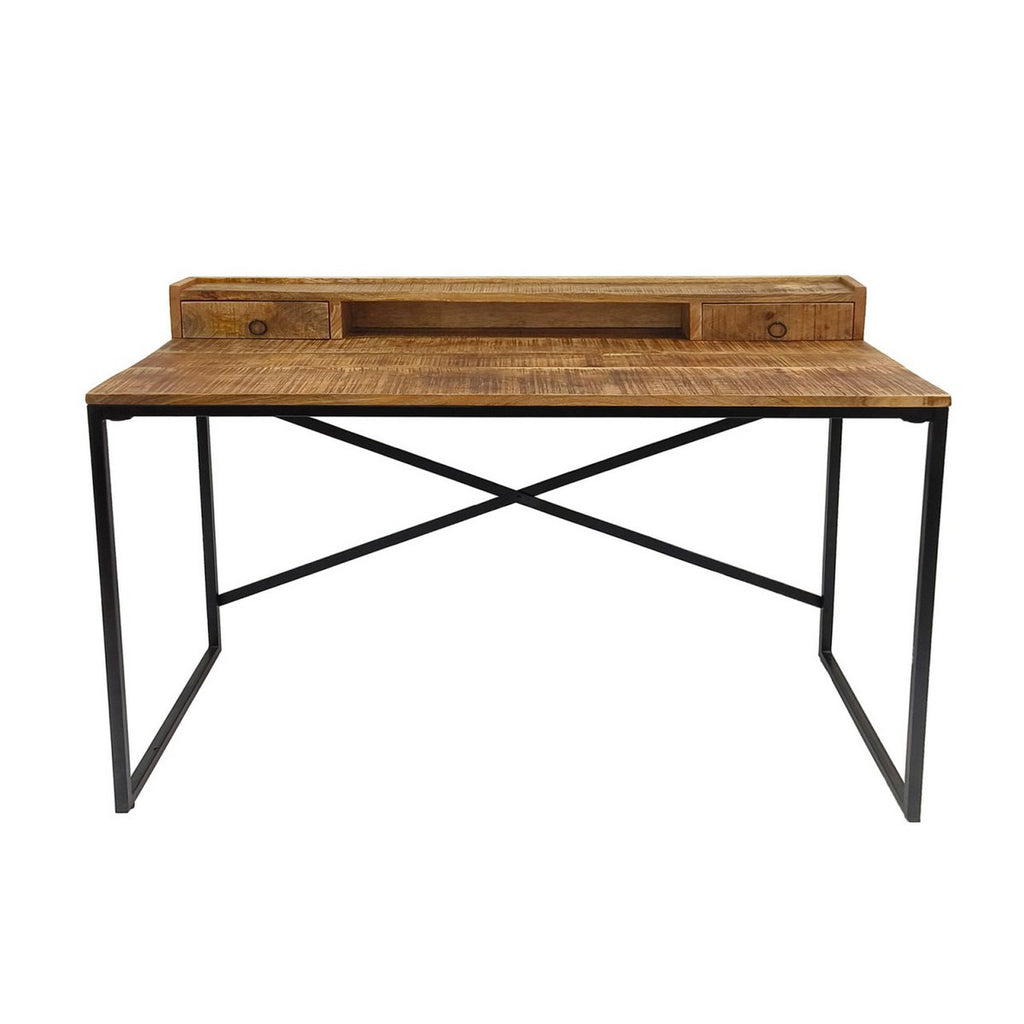 Bureau computer tabel 120x88x55cm Liverpool metalen frame zwart