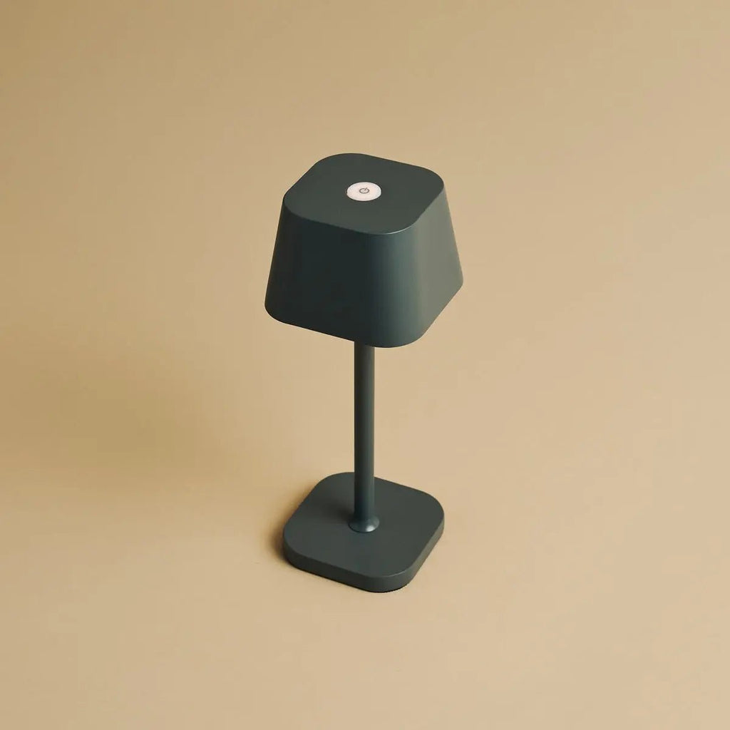 Ava Steengrijs Oplaadbare Tafellamp | Stijlvolle, draadloze lamp en dimbaar