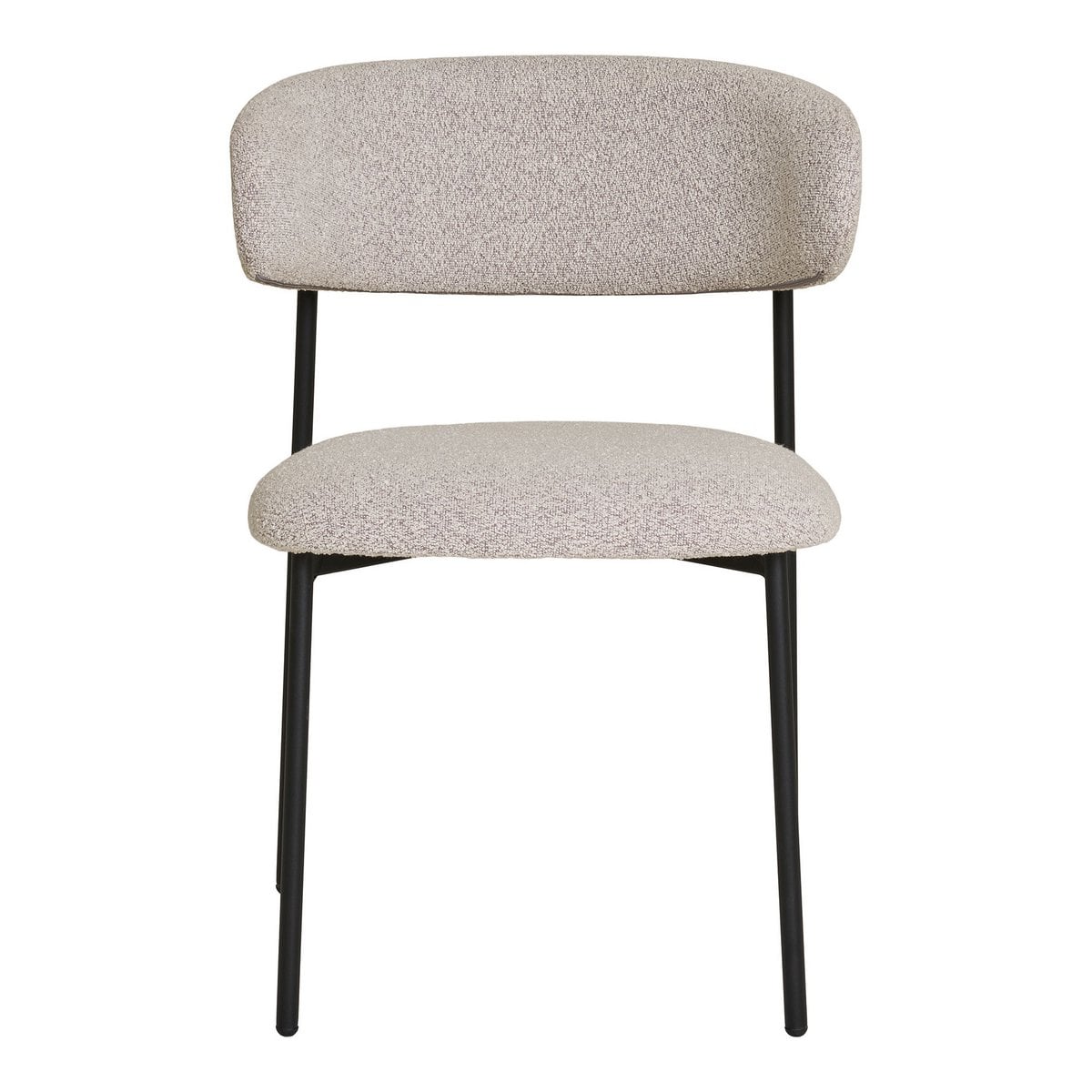 Mira Eetkamerstoel - Zand, 59x55x79,5cm - Set van 2