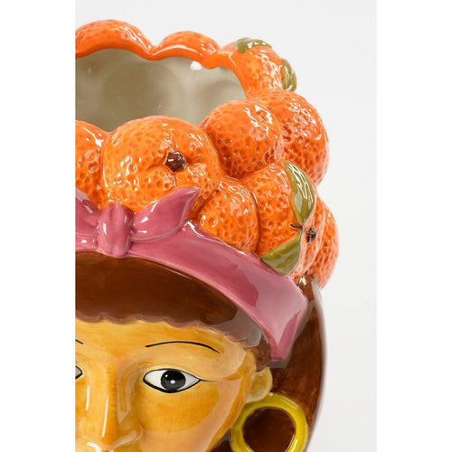 Bloempot binnen Funny Oranje