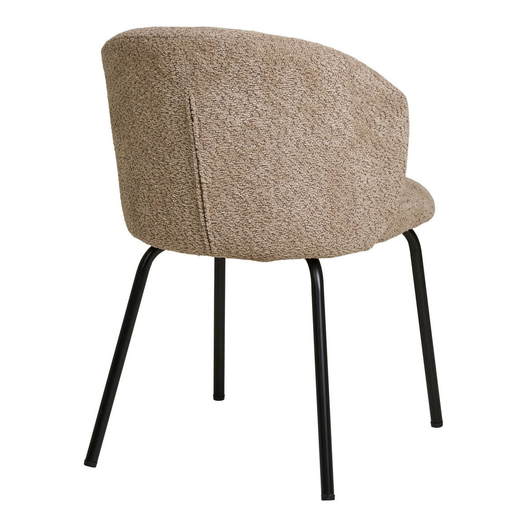 Safira Eetkamerstoel - Beige, 58x56x79cm - Set van 2