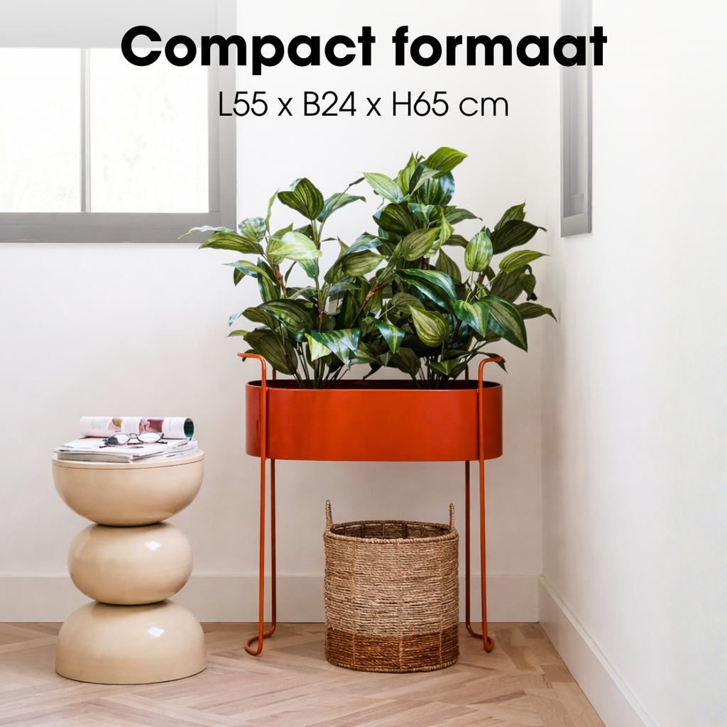 Bloempot binnen Moritz Rood