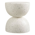Bonita Bijzettafel, fiberclay, terrazzo-look, ø40x45 cm