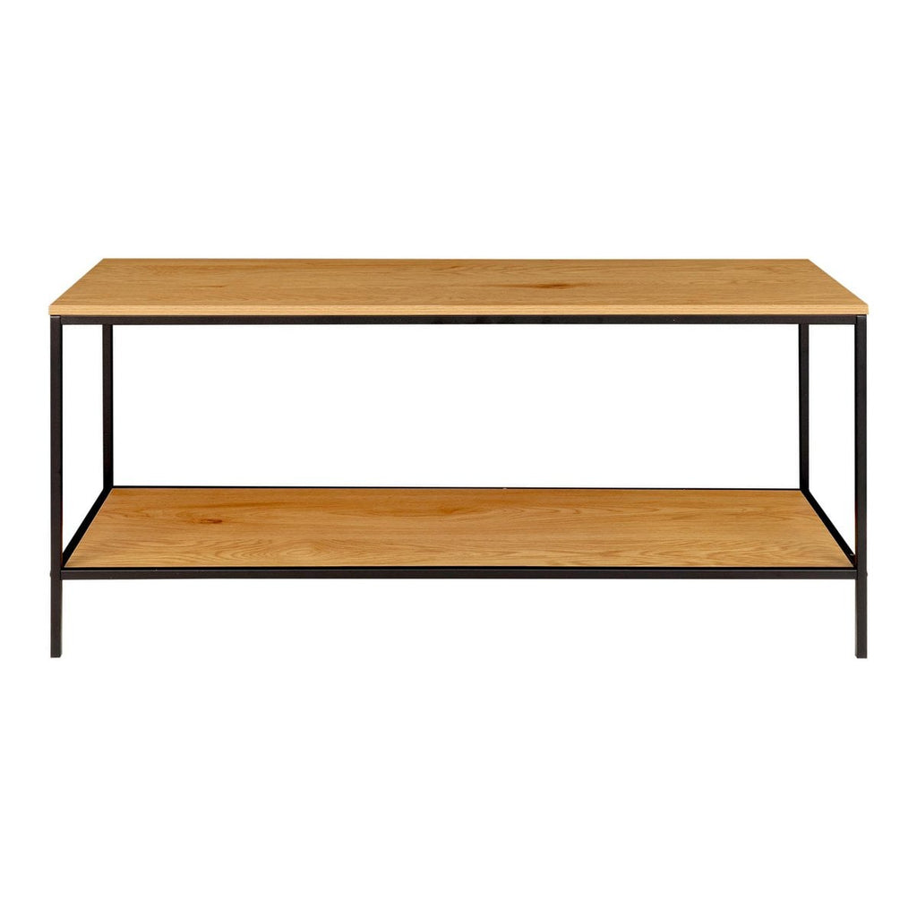 Vita TV-meubel - eikenlook, staal, 100x36x45cm
