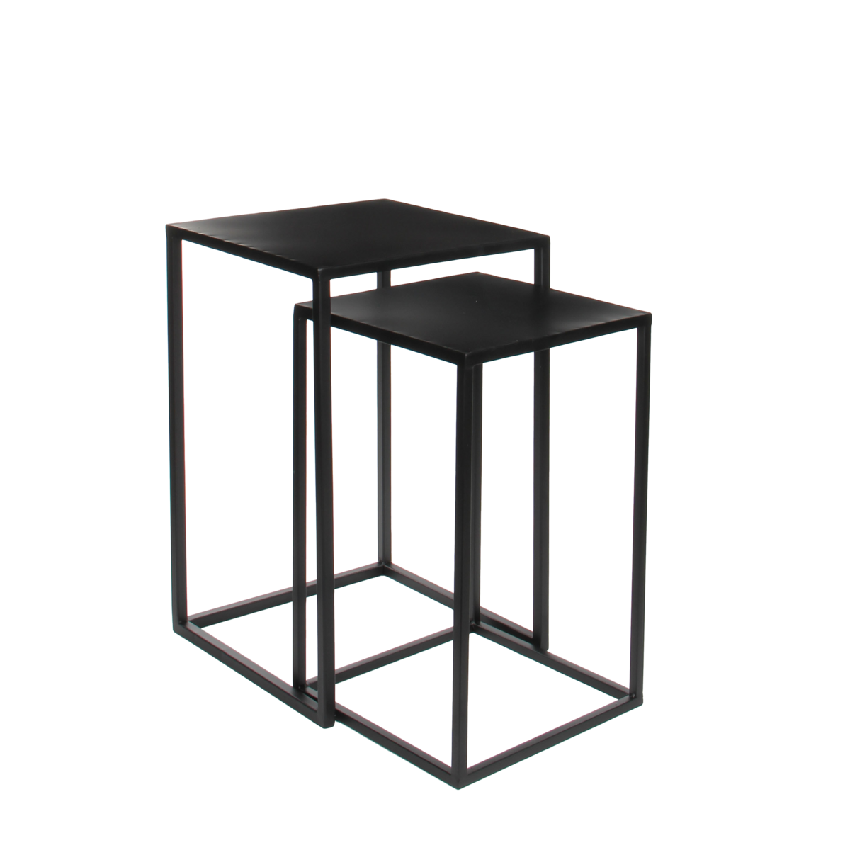 Bijzettafel set Goa Zwart