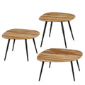 Bijzettafel set Jailey Bruin