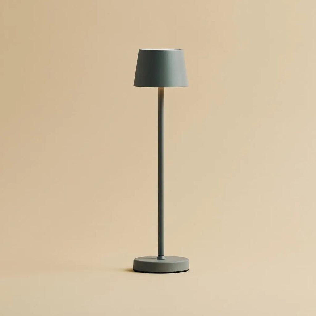 Combi Set Professional | 4 x Vondel Mini Mouse Grey Rechargeable Table Lamps & 1 x Amstel Charging Station