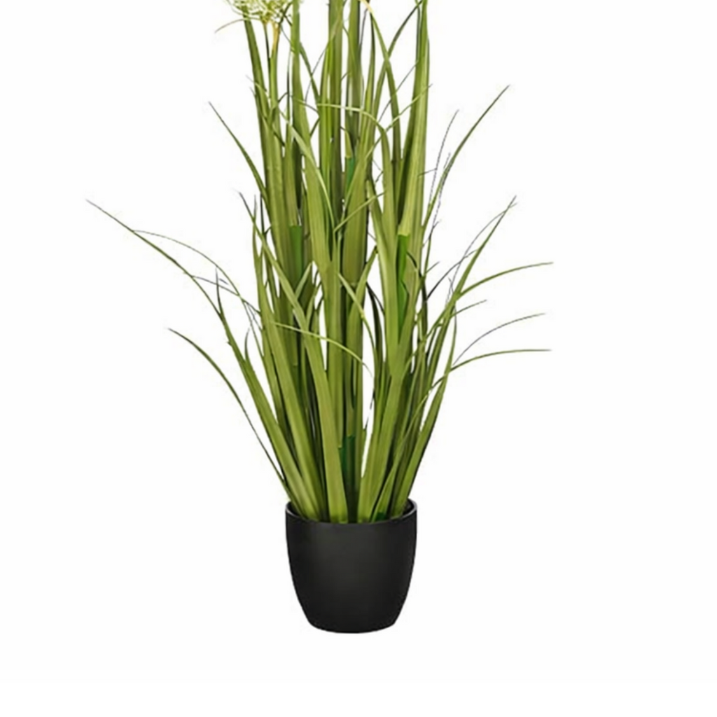 Kunstplant Siergras Wit