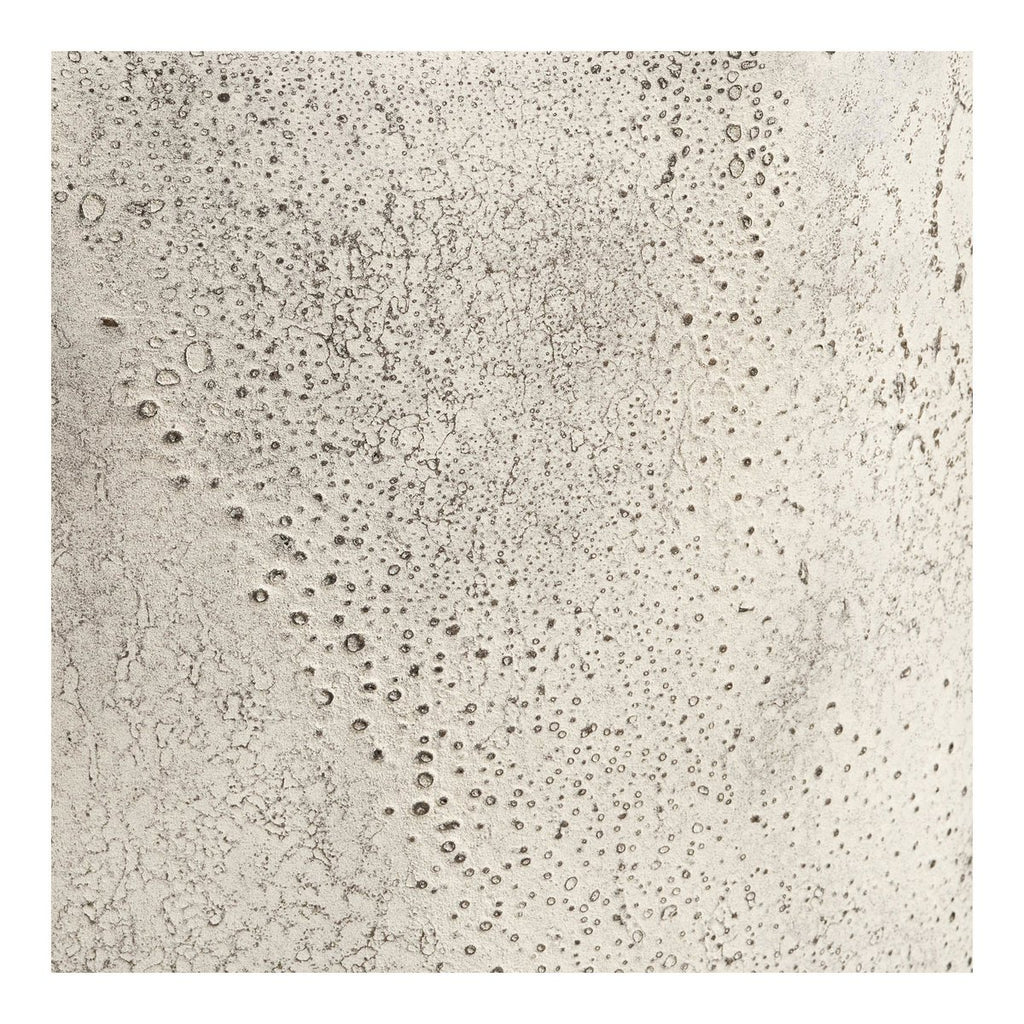 Hou Decoratieve pot, metaal, antiek beige, ø24x60,5 cm