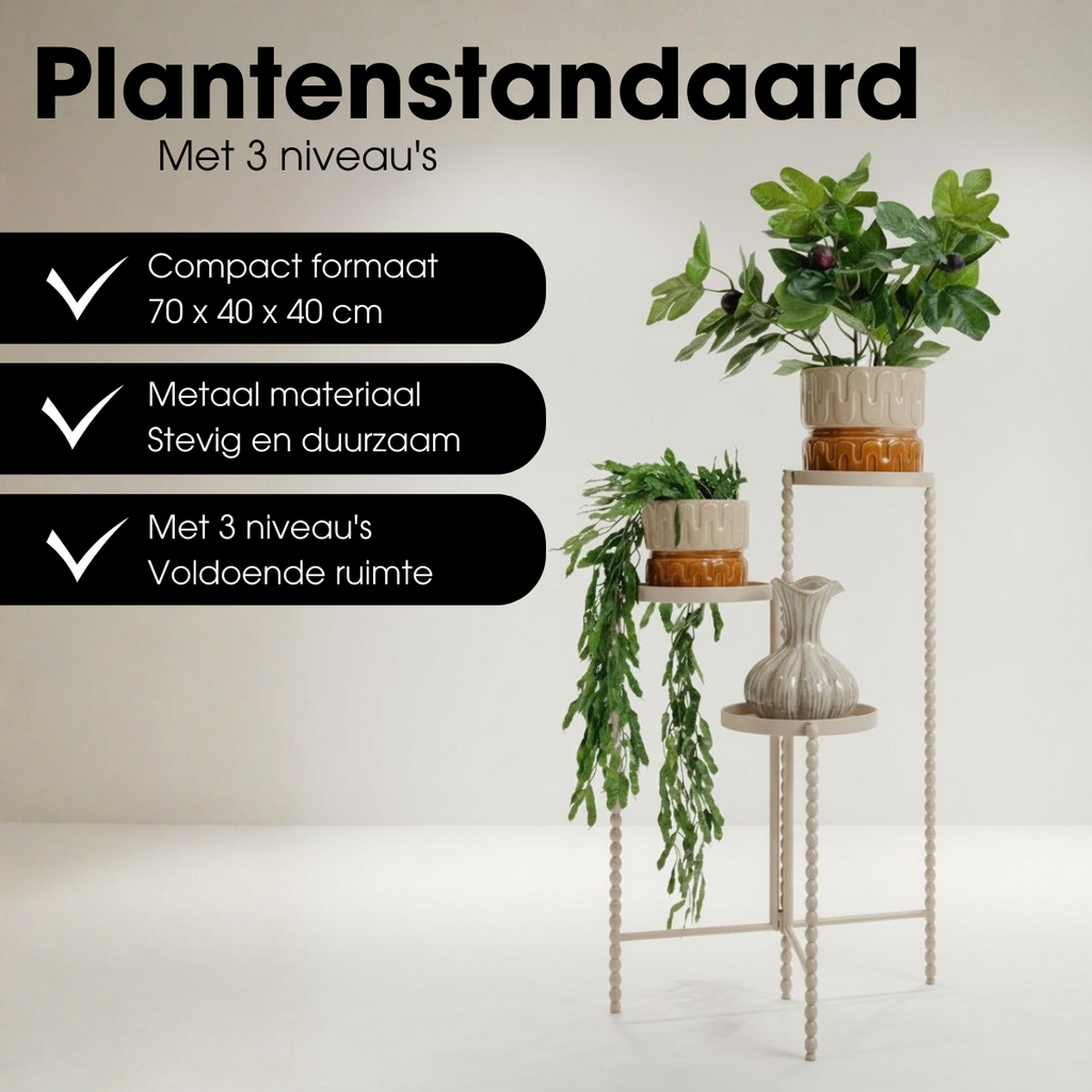 Plantenstandaard Salvo Beige