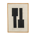 Wanddecoratie  Zwart