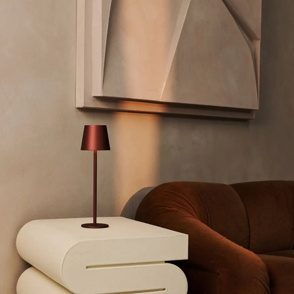 Jasper Brons Draadloze Lamp met Batterij | Dimbaar en 3 lichtniveaus