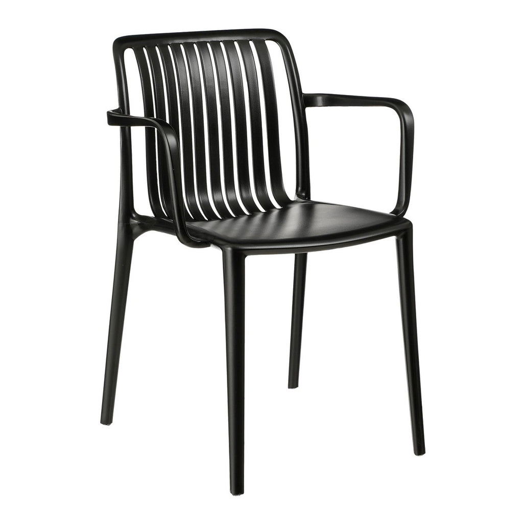 Tuin dining stoel Paloma Zwart