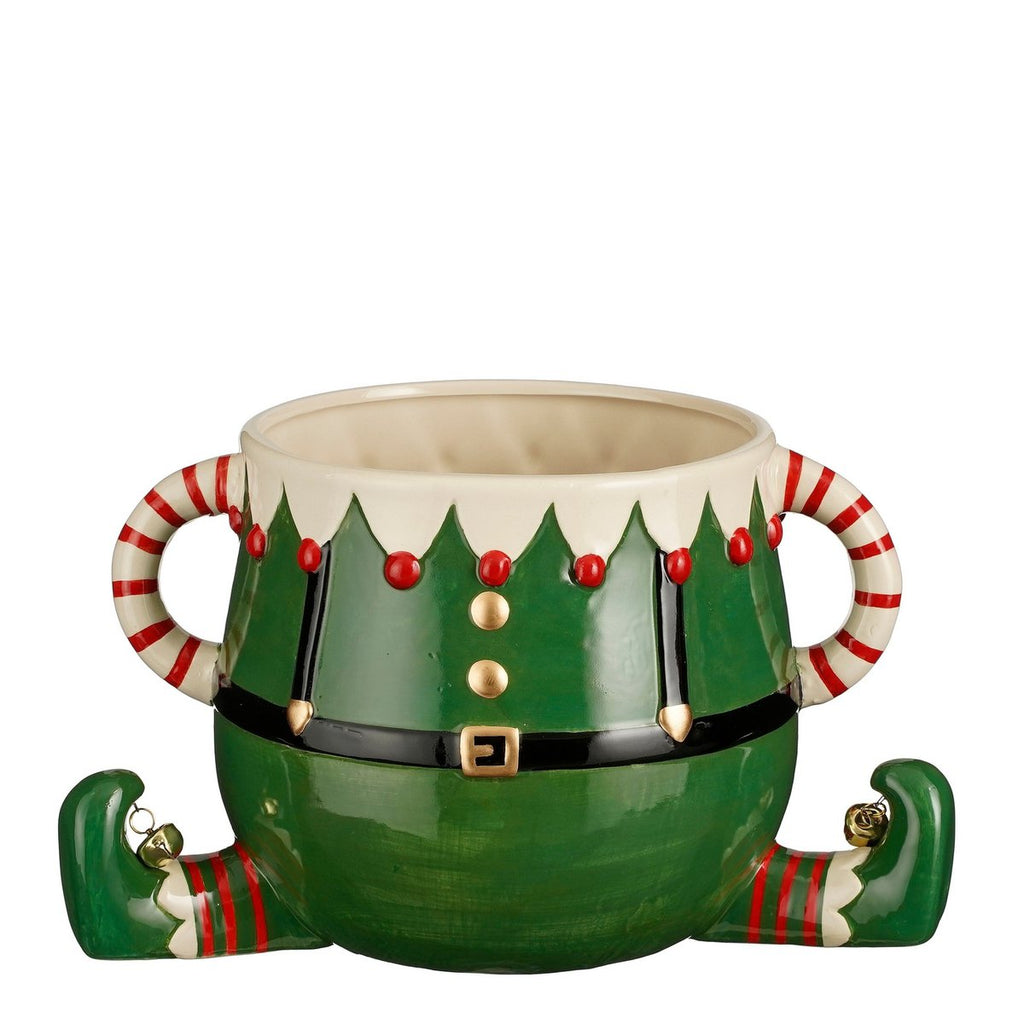 Kerst bloempot binnen Funny Groen