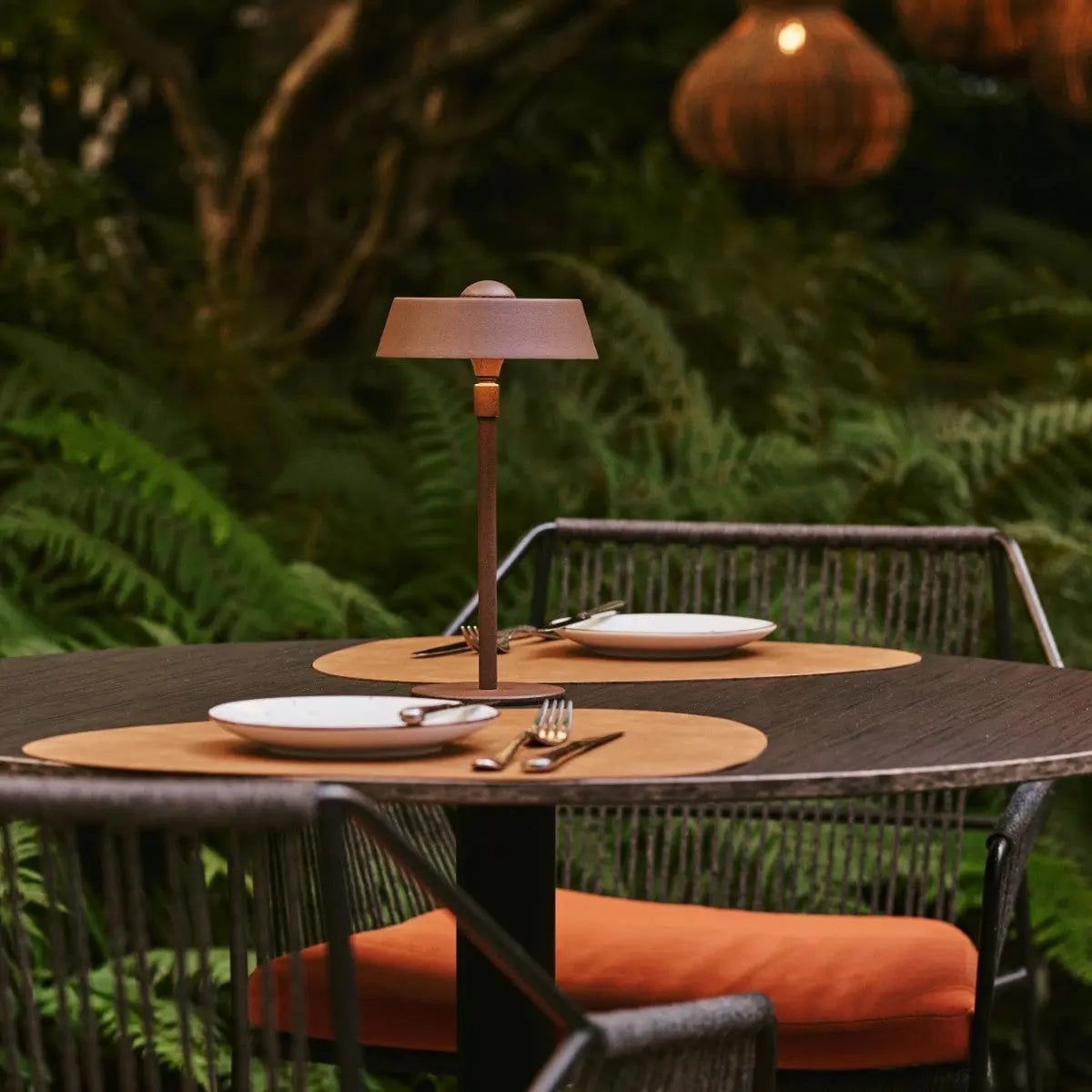 Luca Mokka Bruin USB Oplaadbare Lamp | Minimalistisch, speels & dimbaar