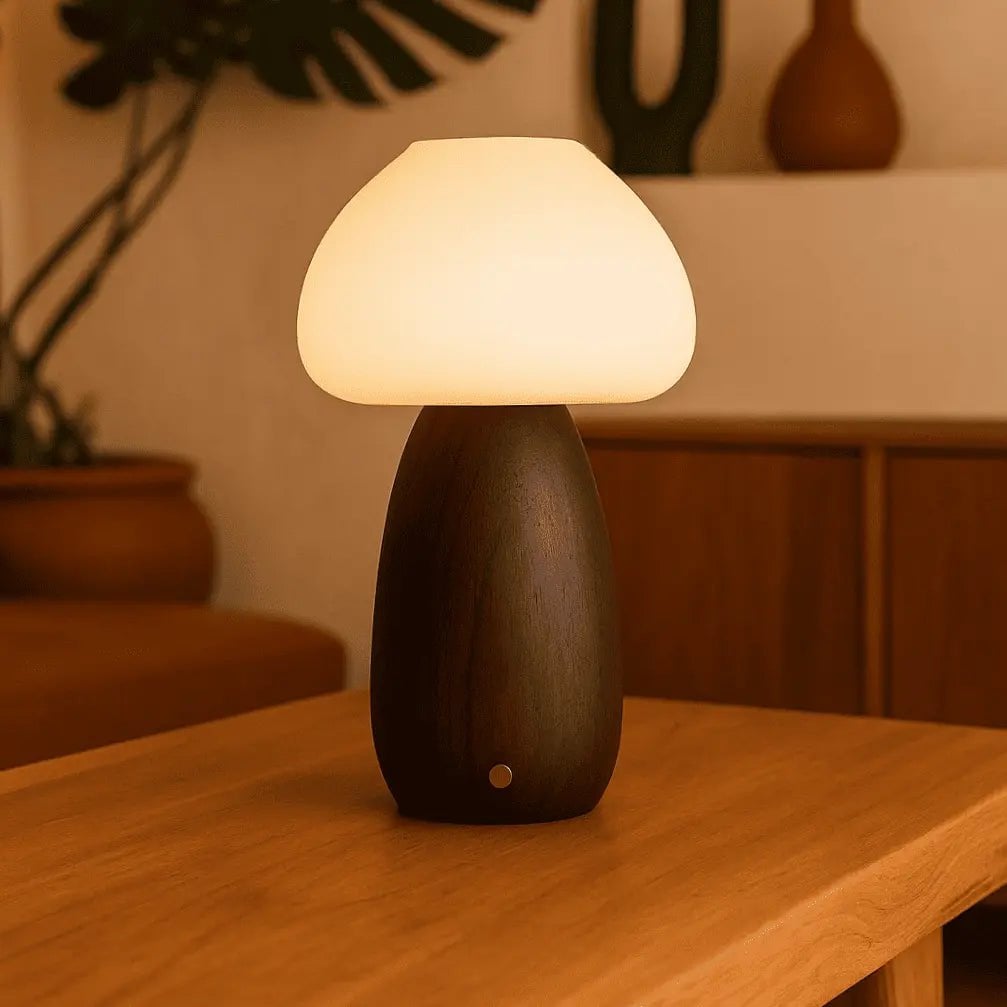 Beer Donkerbruin Oplaadbare Lamp | Draadloos, dimbaar en batterijduur tot 100 uur