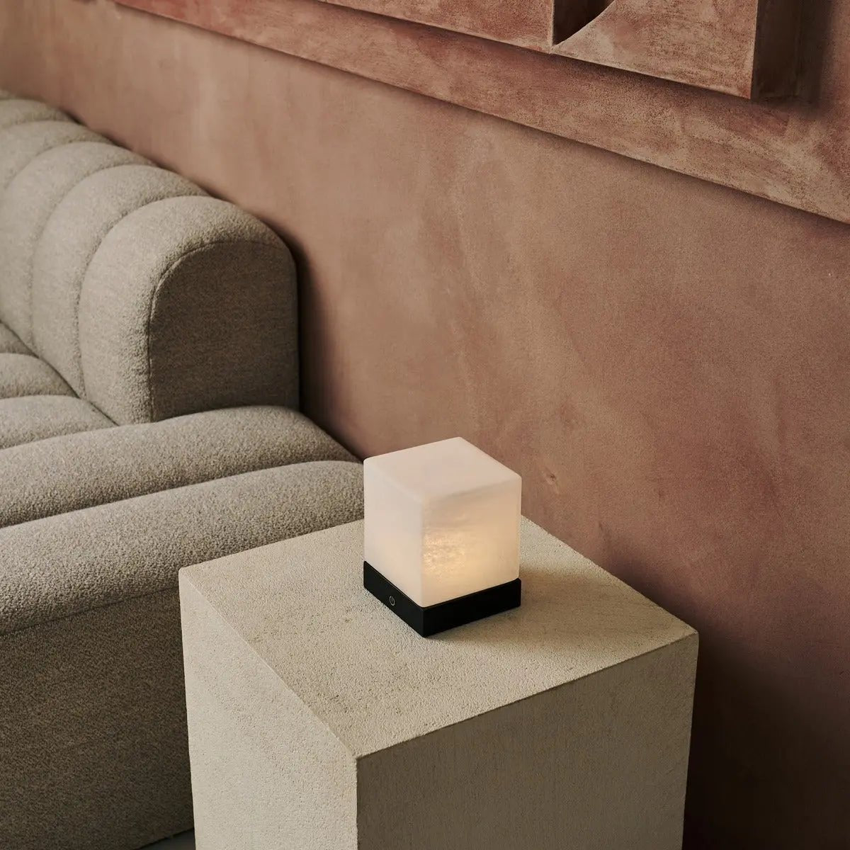 Yce Zwarte Draadloze Houten Lamp | Oplaadbaar, dimbaar en batterijduur van 100 uur