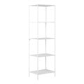 Vita Plank - wit, staal, 51x35x170cm