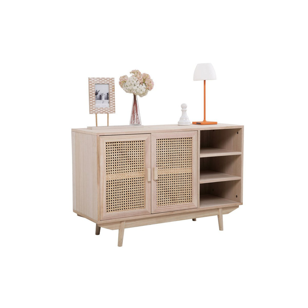 Dressoir 100x36 cm rotan geweven