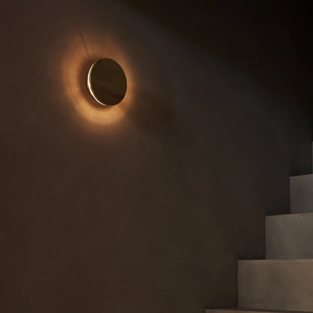 Lou Lichtbruine Draadloze Wandlamp | Oplaadbare en dimbare aanraakbediening