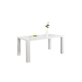 Eettafel 140x90x76 cm wit