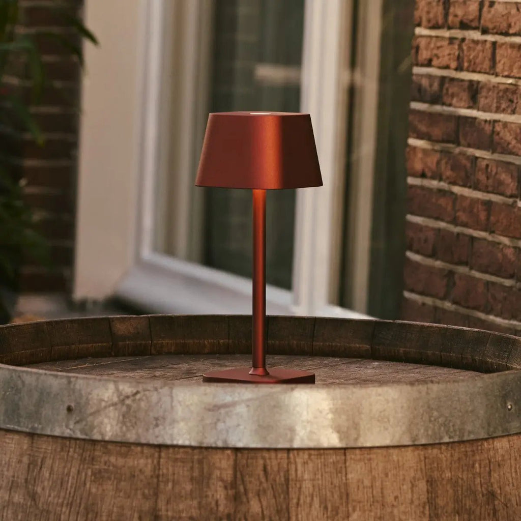 Ava Bronzen Oplaadbare Tafellamp | Stijlvol, draadloos en dimbaar