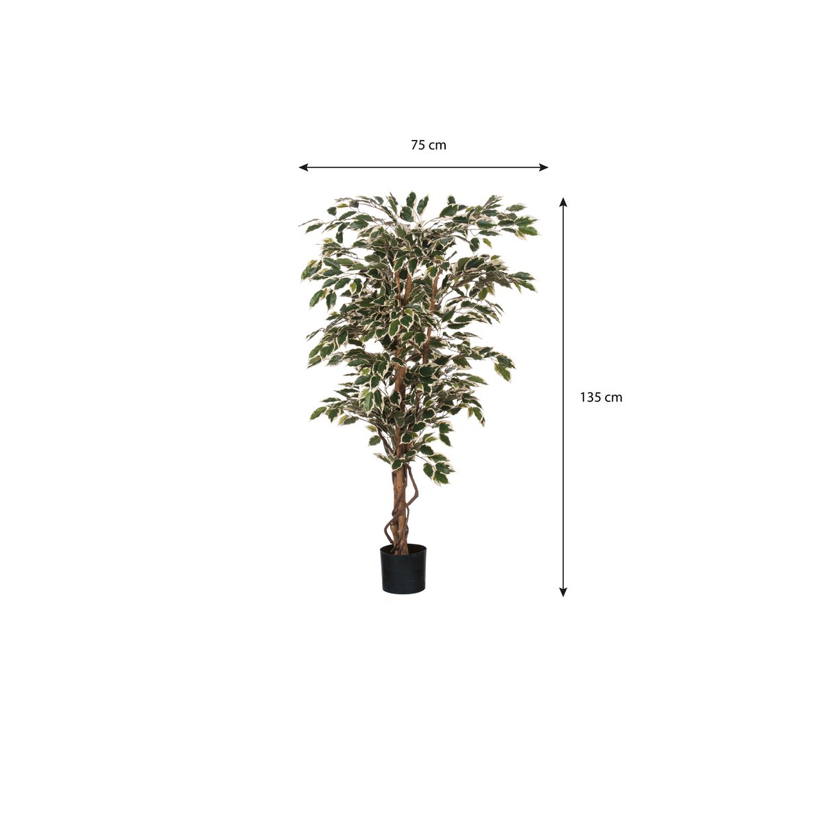 Kunstplant Ficus Groen