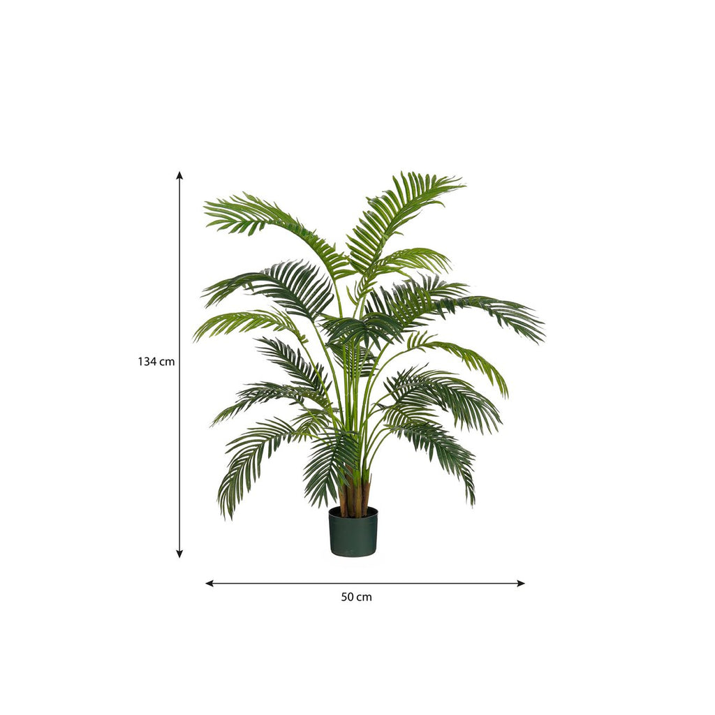 Kunstplant Areca palm Groen
