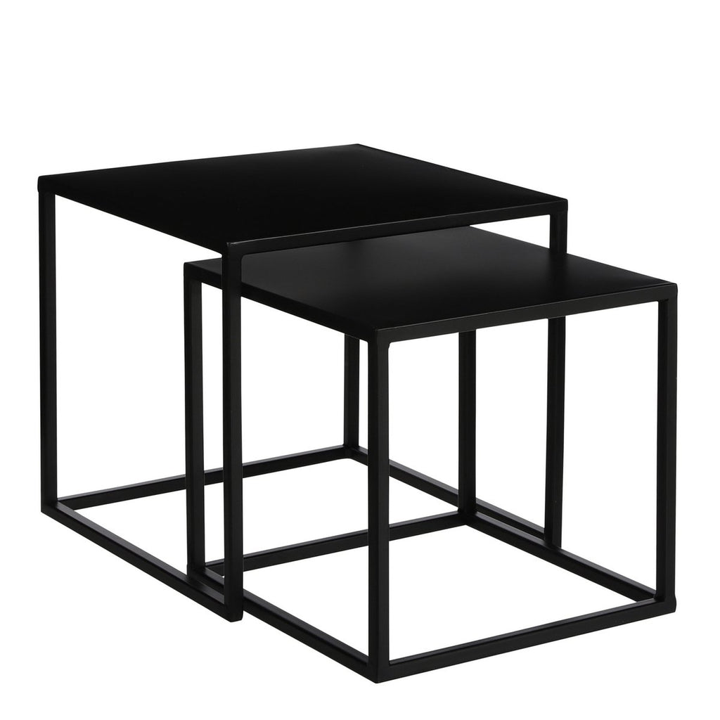 Bijzettafel set Goa Zwart