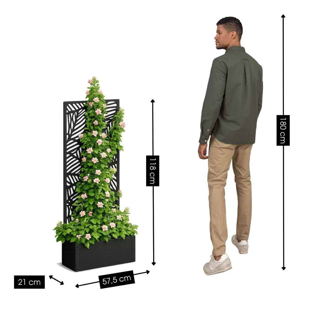 Plantenstandaard buiten Sapri Zwart